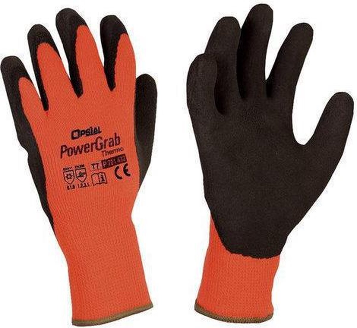 Gants de travail Opsial Powergrab Thermo taille 9 | bol.com