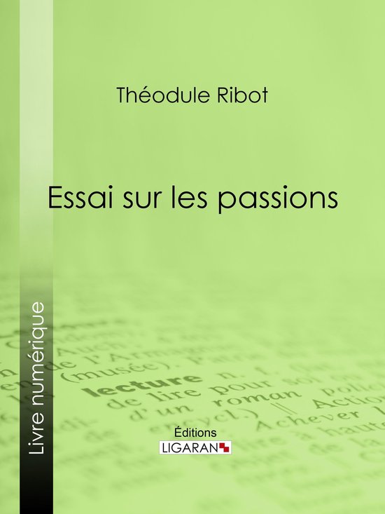 Essai sur les passions - cover