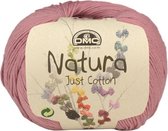 DMC Natura Just Cotton N07 Spring Rose. PAK MET 10 BOLLEN a 50 GRAM. KL.NUM. 46.