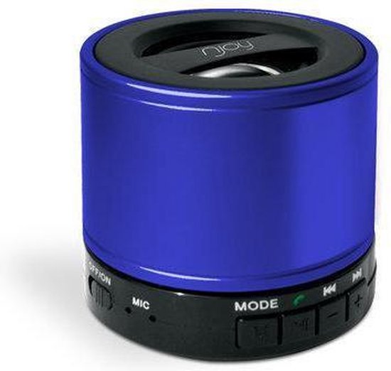 Njoy the Music Bluetooth Mini Speaker Blue