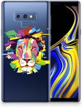 Geschikt voor Samsung Galaxy Note 9 Uniek TPU Hoesje Lion Color