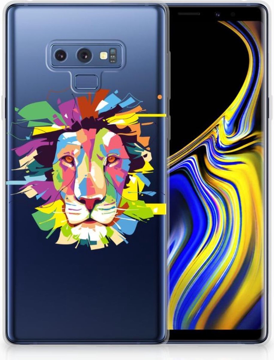 Samsung Galaxy Note 9 Telefoonhoesje met Naam Lion Color
