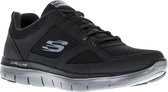 Skechers Flex Advantage 2.0 - Lindman Sneaker Heren Sneakers - Maat 42 - Mannen - zwart/grijs