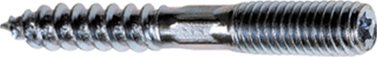 Stokeind M6X80Mm Elvz Torx15 - 100 stuks