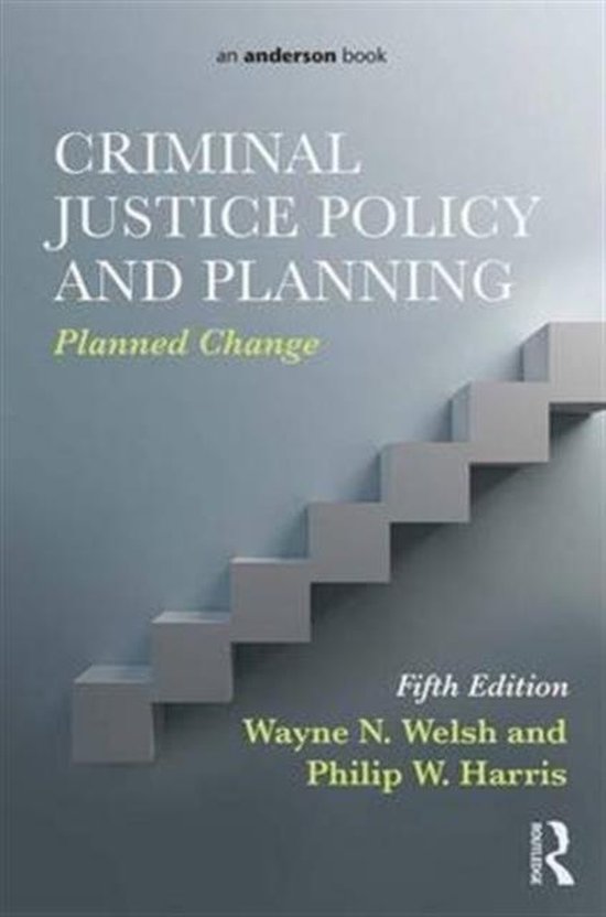 Criminal Justice Policy and Planning - cover