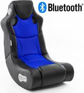 Music Rocker Booster Gamestoel Blauw met Bluetooth
