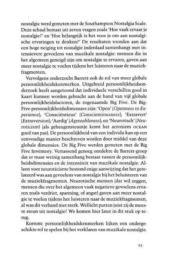 De muziek zegt alles