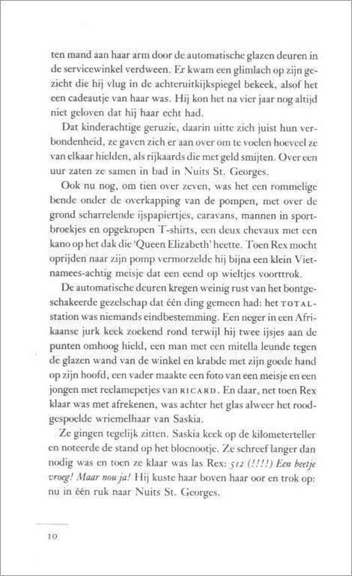 Een pagina uit een boek met tekst. De tekst is gedrukt in het Nederlands.