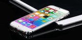 Aluminium bumper frame case ring hoes voor iPhone 6 4.7 inch / Kleur: Antraciet
