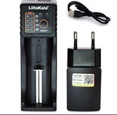 LiitoKala - geschikt voor Ultrafire Batterij lader voor 18650/18490/18350/14500/17500/18500/17670/10440/16340/rcr123