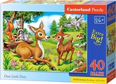 Castorland Legpuzzel Dear Little Deer Junior 40-delig