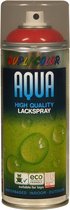 Aqua Millieuvriendelijke Lak Spray - Speelgoed - Kind - Waterbestendig - Vuur Rood - RAL 3000