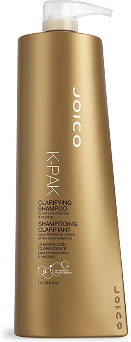 Joico K-Pak Clarifying Shampoo-1000 ml - vrouwen - Voor Droog haar/Gekleurd haar