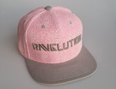 GLOW IN THE DARK SNAPBACK "Ravelution" (pink)