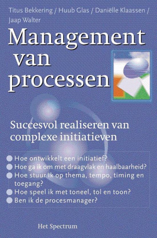 Cover van het boek 'Management van processen / druk 4' van  Klaassen