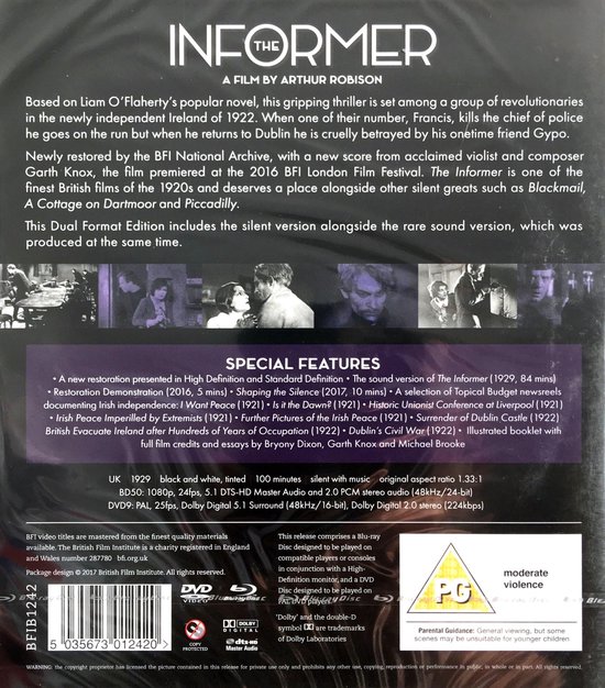 The Informer [Blu-ray+DVD] (Blu-ray) | Dvd's | bol.com