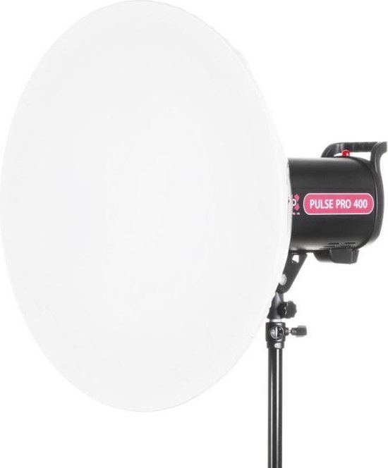 Beauty Dish Reflector  - 55cm / Zilver - Uwcamera Huismerk
