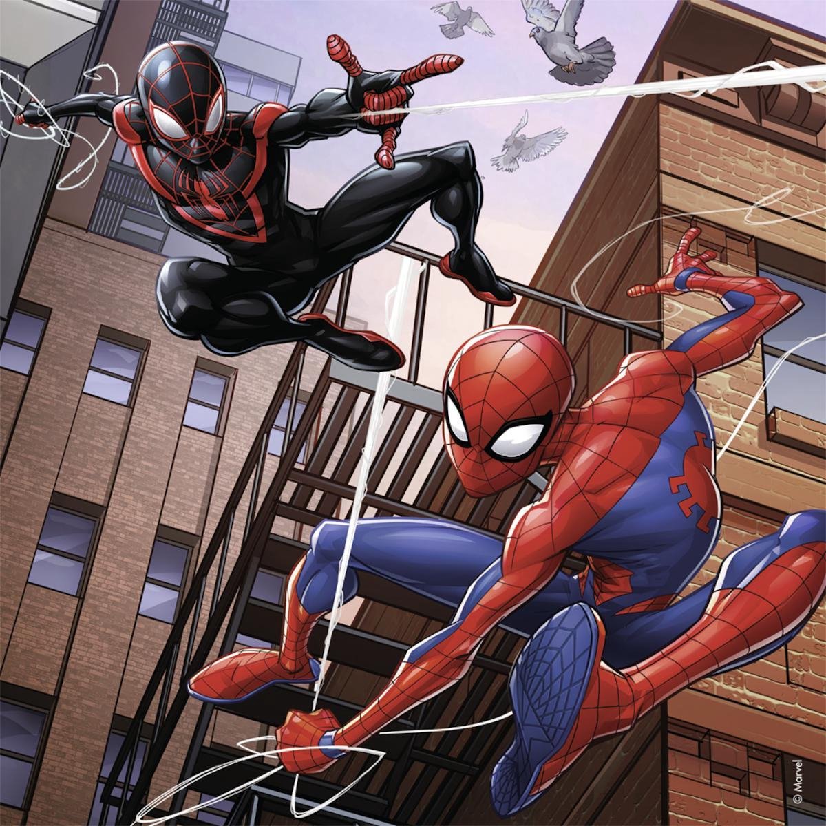 Ravensburger puzzel Spiderman in Actie - 3x49 stukjes — afbeelding 5