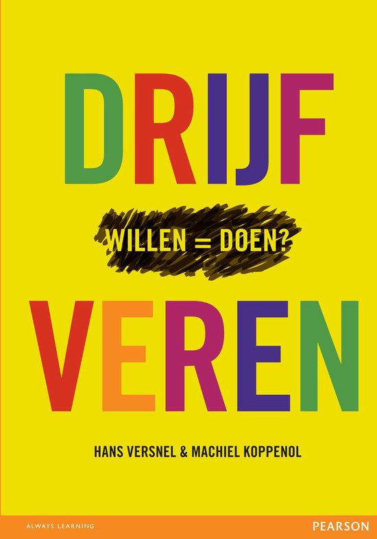 Drijfveren - cover