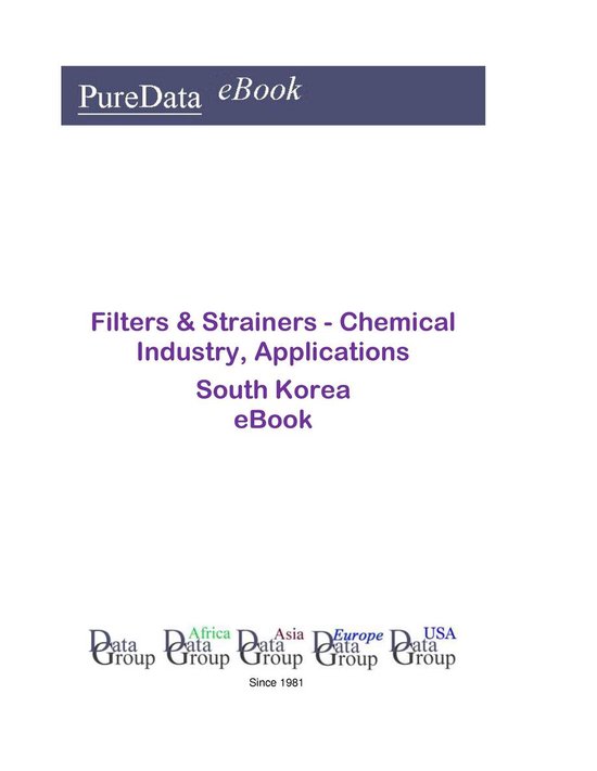 PureData eBook - Filters & Strainers - Chemical Industry, Ap ... - cover