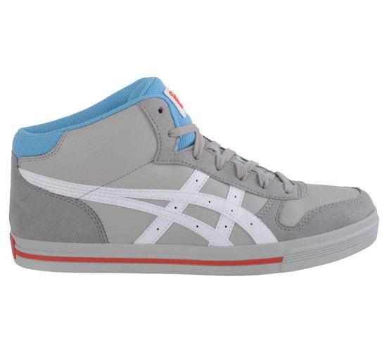Asics Aaron MT - Sneakers - Mannen - Maat 45 - grijs;wit;blauw;rood |  bol.com