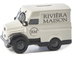Rivièra Maison - RM Money Transport Savings - Spaarpot - Wit - Porselein |  bol.com