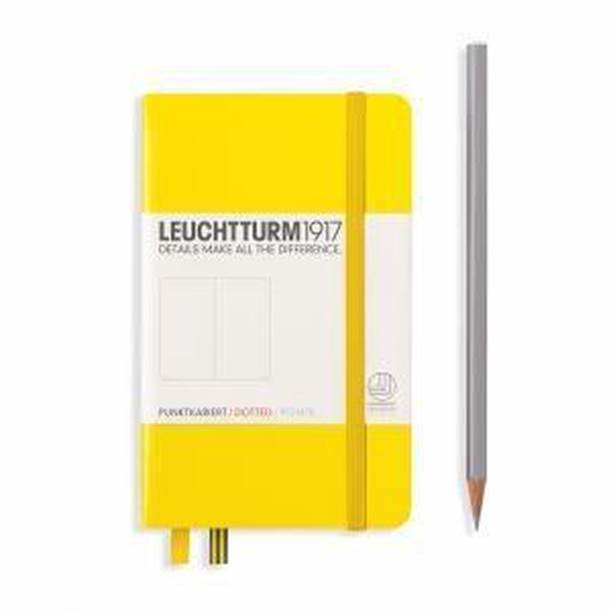 Leuchtturm1917 Notitieboek – Pocket – Puntjes – Lemon
