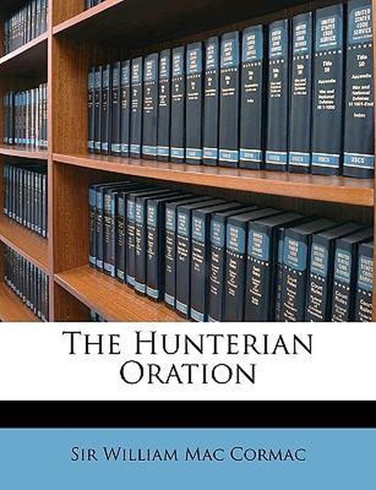 The Hunterian Oration - cover
