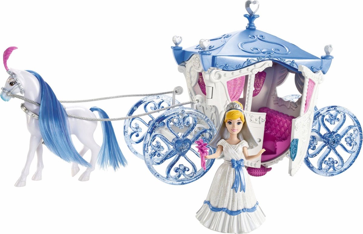 Jasje Durf kathedraal Disney Princess Assepoester Huwelijk Koets | bol.com