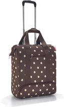 reisenthel allrounder wheely - Reistrolley - Polyester - mocha dots