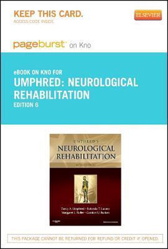Neurological Rehabilitation Elsevier eBook on Intel Education Study
