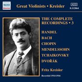 Fritz Kreisler - Complete Recordings, Volume 3 (1914-1916) (CD)