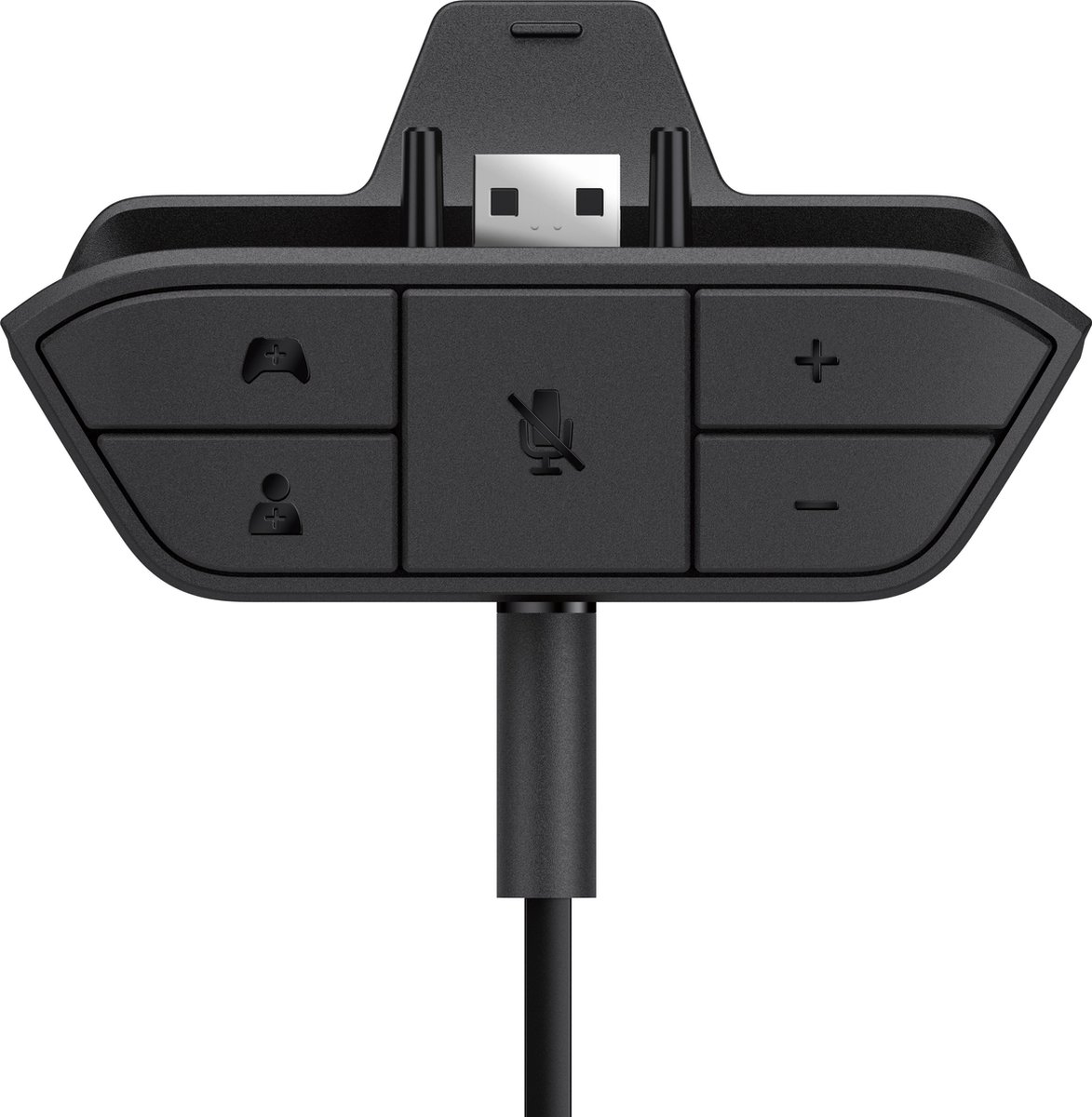 Microsoft Xbox One Stereo Gaming Headset Adapter - Zwart