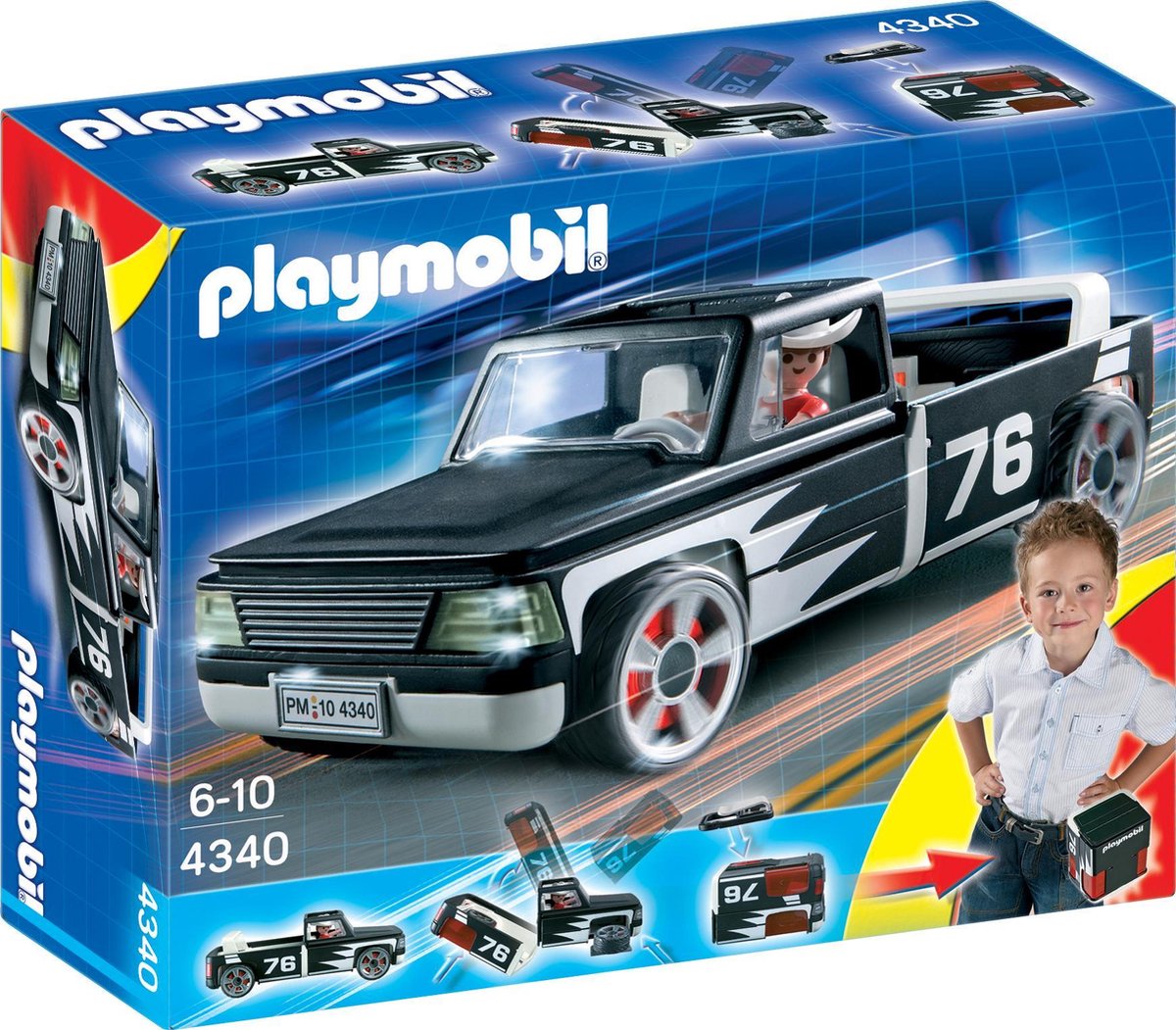 bol.com | Playmobil Meeneem Pick Up - 4340