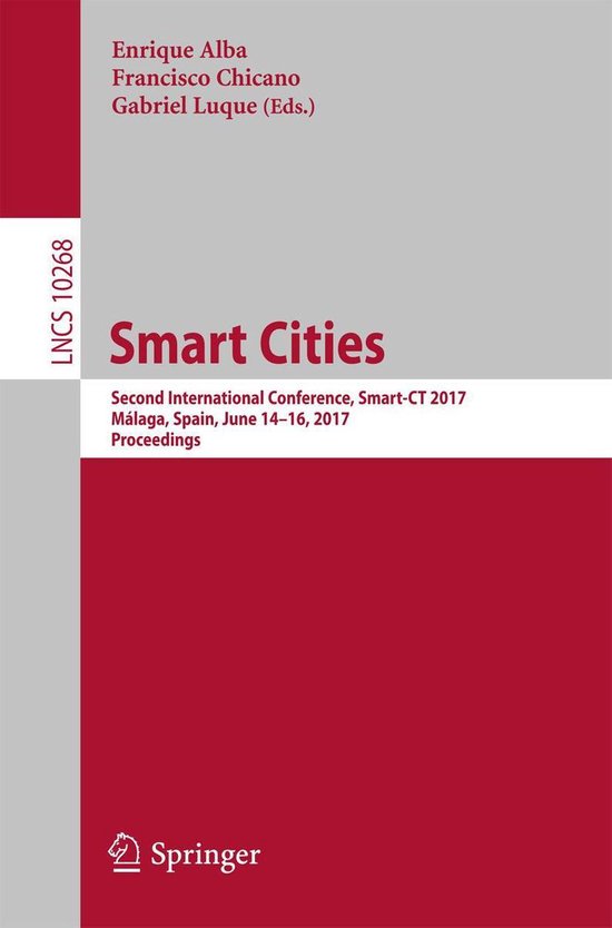 Springer Nature Proceedings Computer Science - Smart Cities - cover