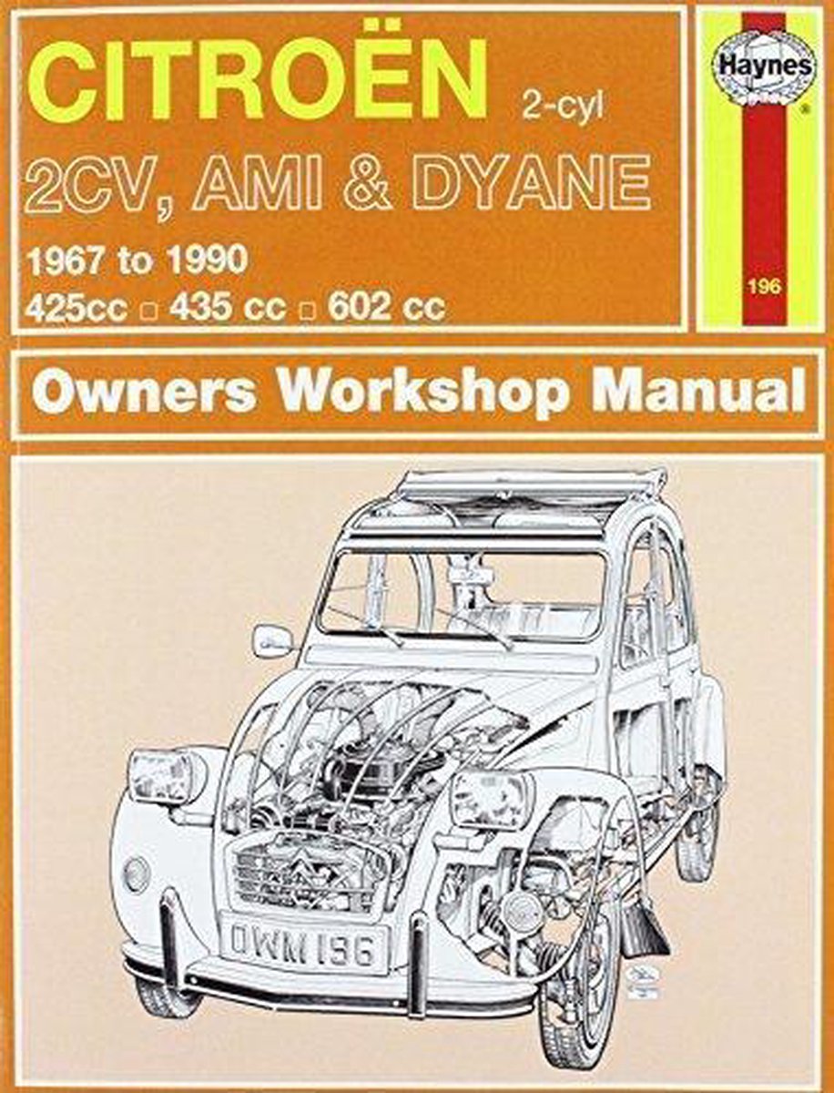 POD66 Haynes Owners Workshop Manual Citroen 2CV Black Womens Vest 