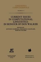 Current Issues in Computational Linguistics