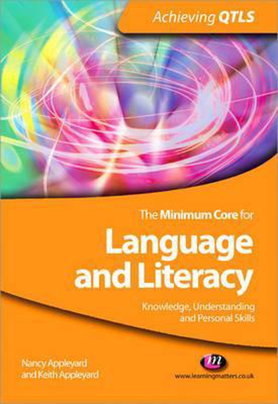 Minimum Core For Language And Literacy - cover