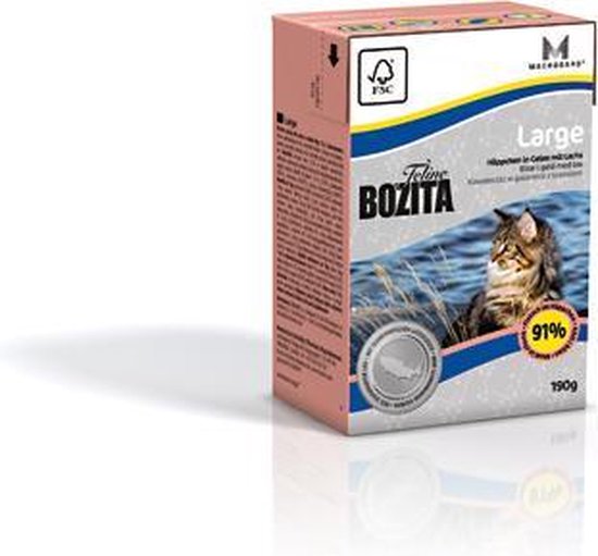 maximaal ik ben ziek duif Bozita Feline Large | bol.com