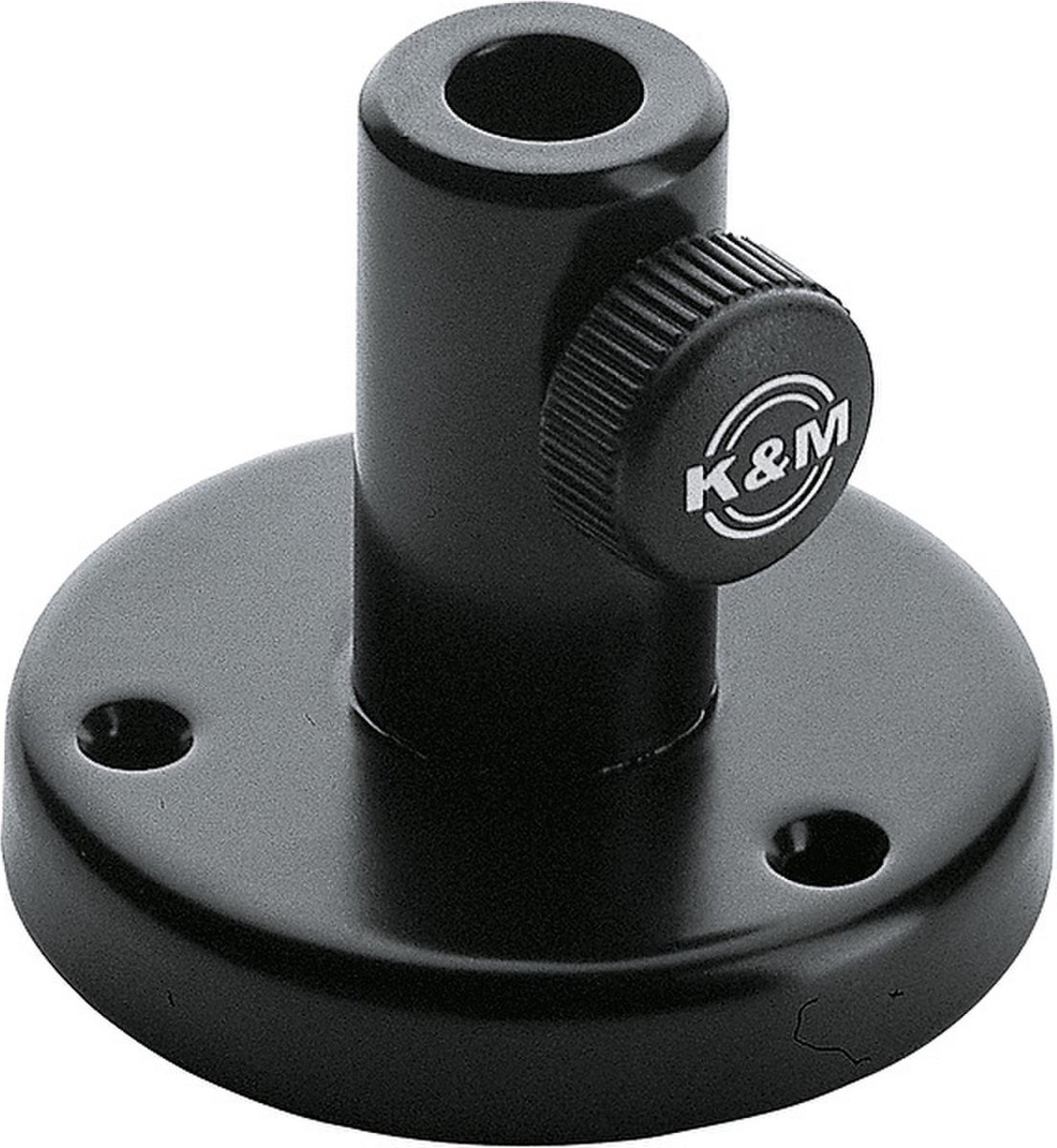 König & Meyer 23855 tafel - flans zwart - Microfoon tafelstatief
