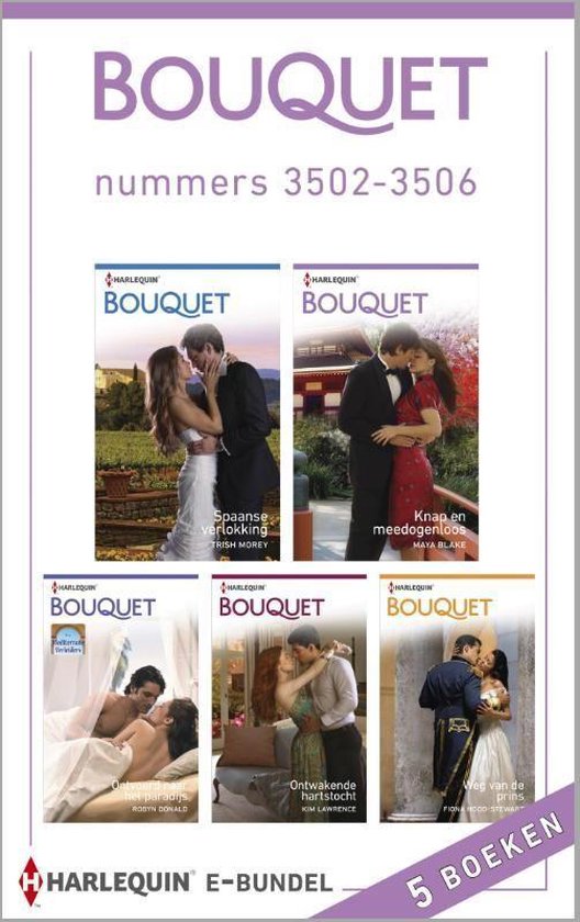 Cover van het boek 'Bouquet e-bundel nummers 3502-3506'