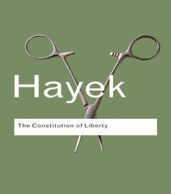 The Constitution of Liberty - cover