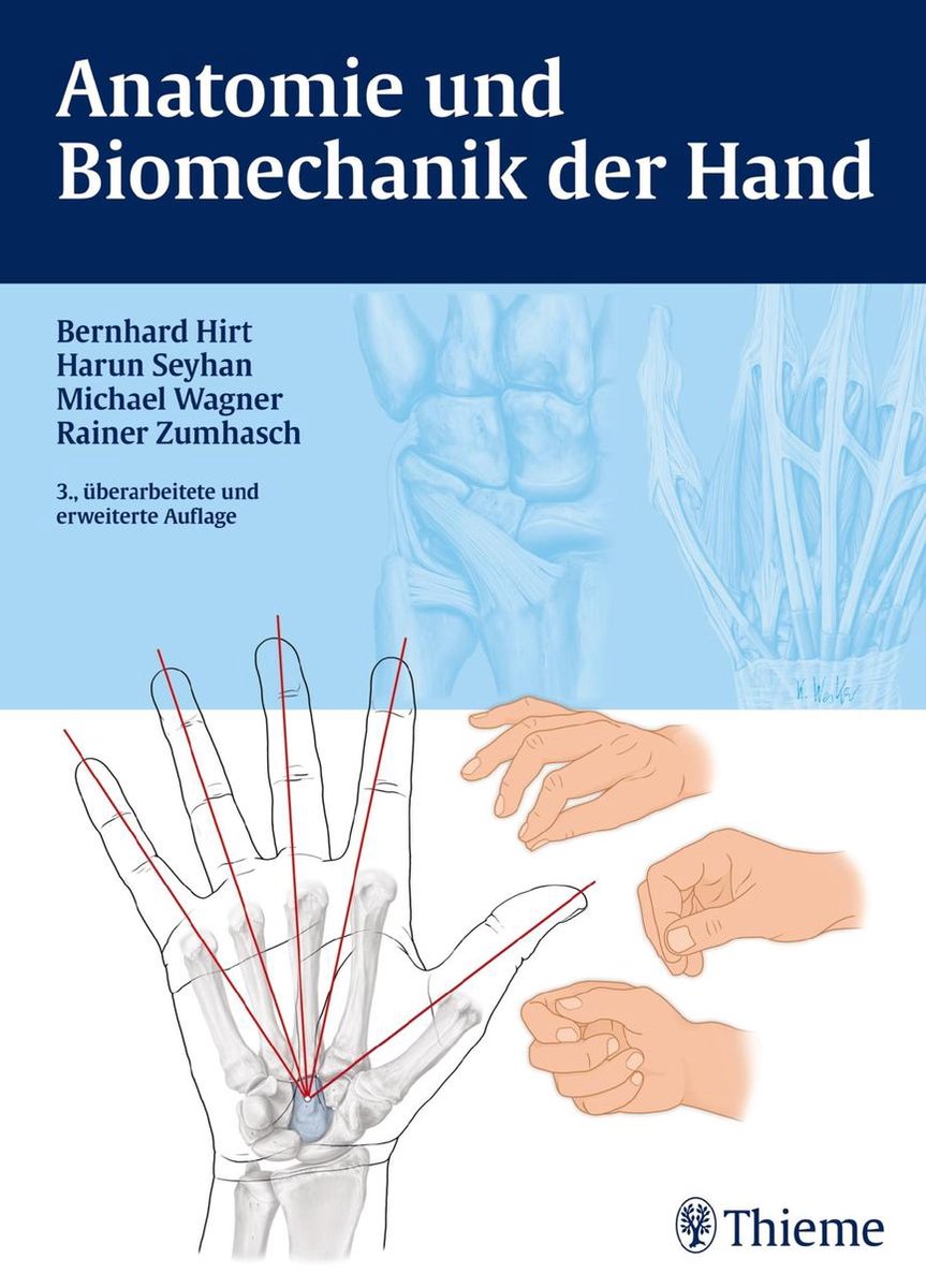 Anatomie und Biomechanik der Hand - Bernhard Hirt