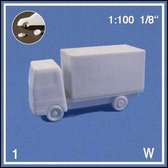 Schulcz Maquettebouw Vrachtwagen 1:100 1st wit