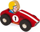 Janod Story Racing - racer (1 rood en 1 geel)