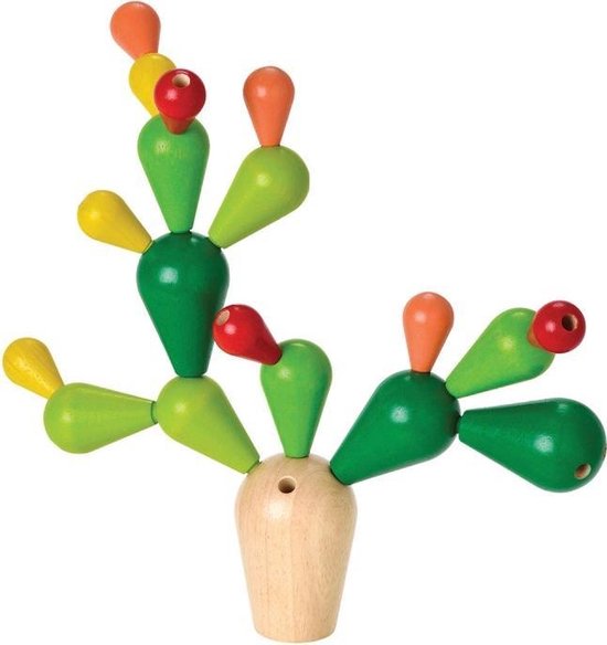Afbeelding van het spel PlanToys Balancing Cactus speelgoed voor motoriek