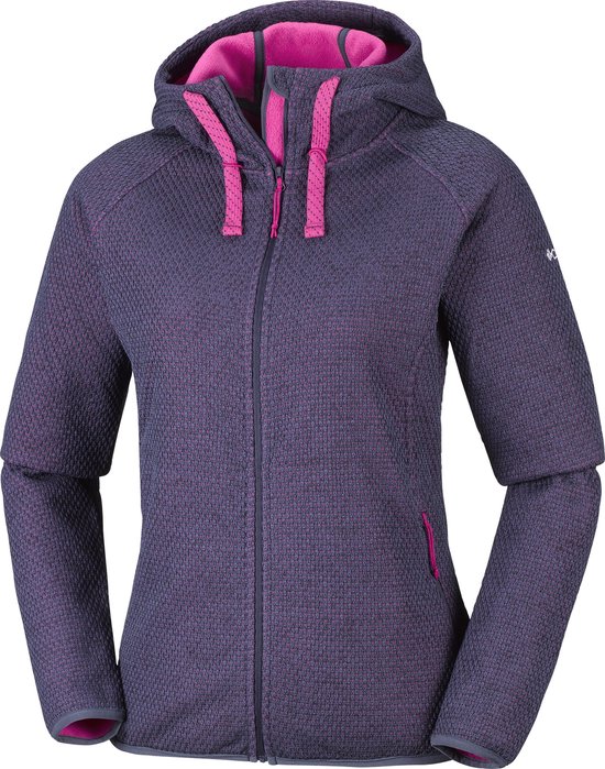 Columbia Pacific Point Full Zip Hoodie Vest - Dames - Nocturnal | bol.com