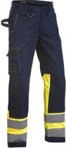 Blåkläder 1478-1506 Multinorm broek Marineblauw/Geel maat 56