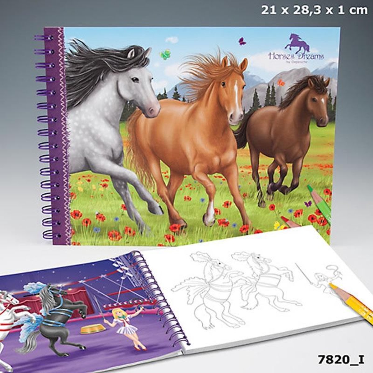 Topmodel Horses Dreams kleurboek | bol.com