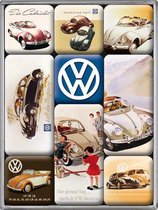 Nostalgic Art Magneet set VW